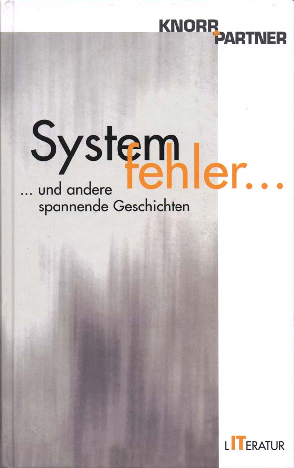 Cover der Anthologie „Systemfehler …“